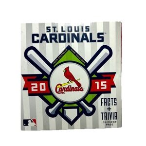 St. Louis Cardinals 2015 MLB‎ Team Calendar Facts Trivia Baseball
